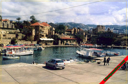 The port of  Byblos